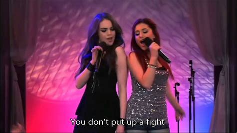 cat and jade give it up lyrics|victorious tori cat and jade.